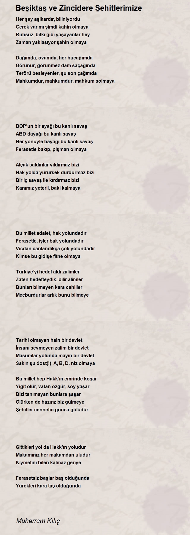 Muharrem Kılıç