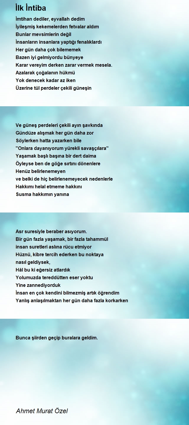 Ahmet Murat Özel
