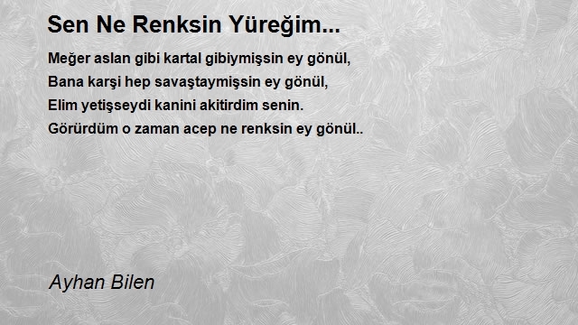 Ayhan Bilen