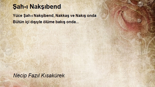 Necip Fazıl Kısakürek