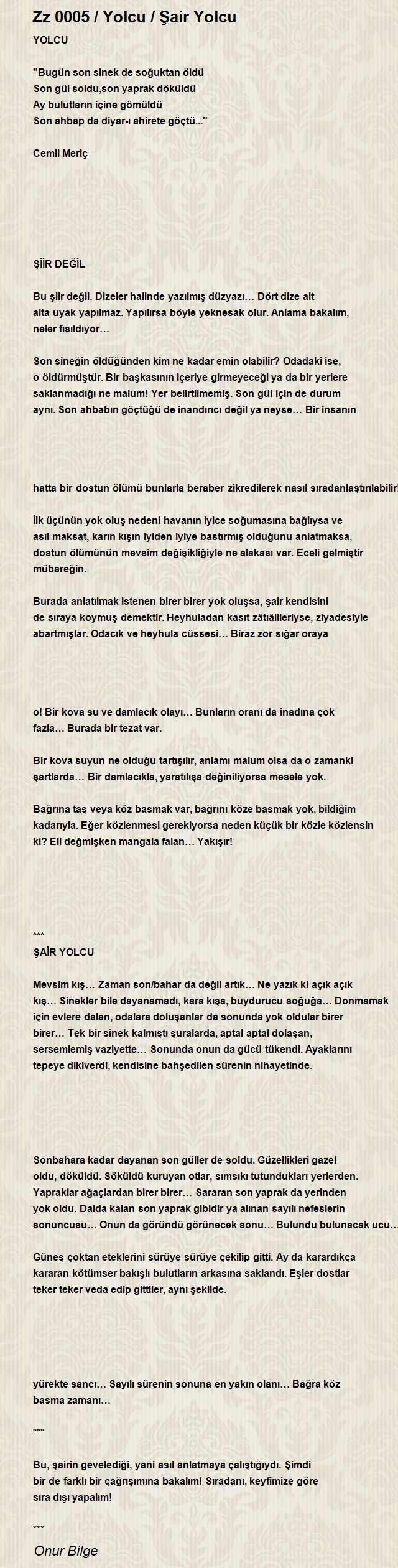 Onur Bilge