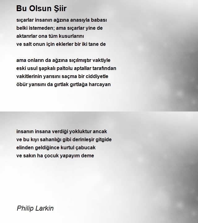 Philip Larkin