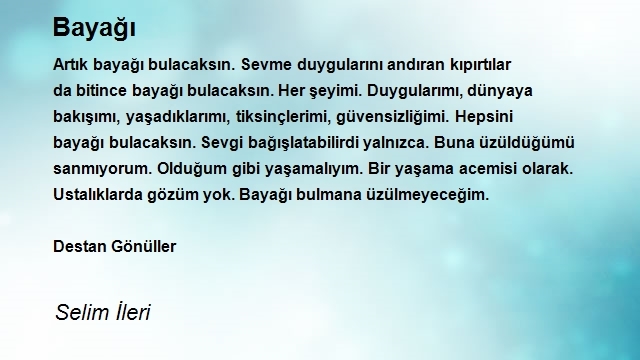 Selim İleri