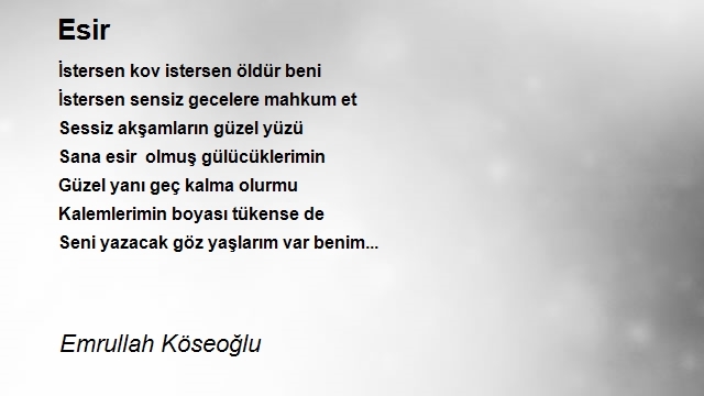 Emrullah Köseoğlu