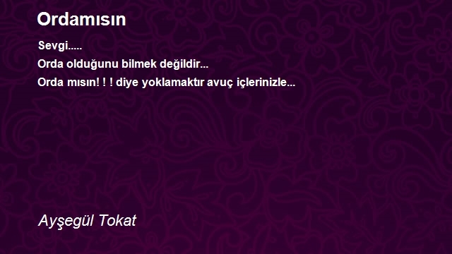 Ayşegül Tokat