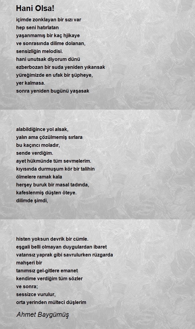 Ahmet Baygümüş