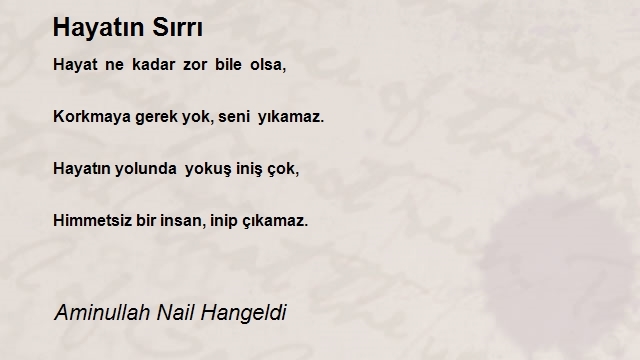 Aminullah Nail Hangeldi