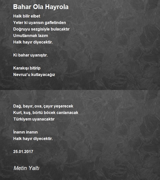 Metin Yaltı