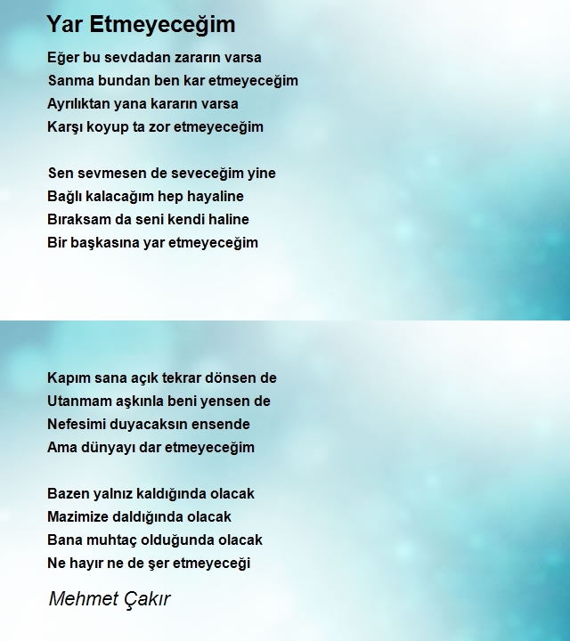 Mehmet Çakır