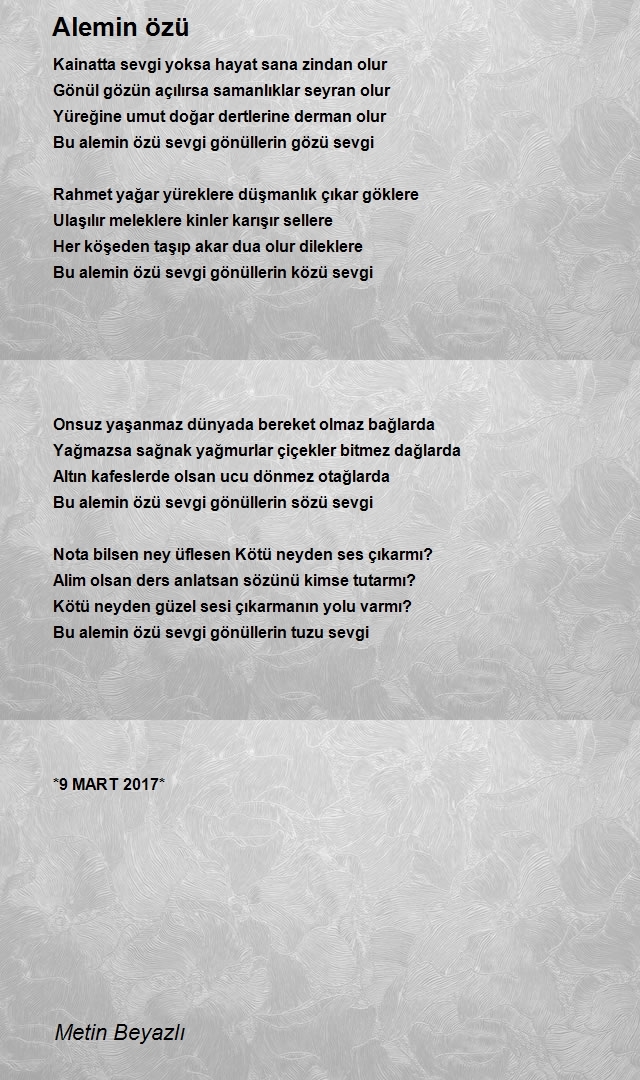 Metin Beyazlı