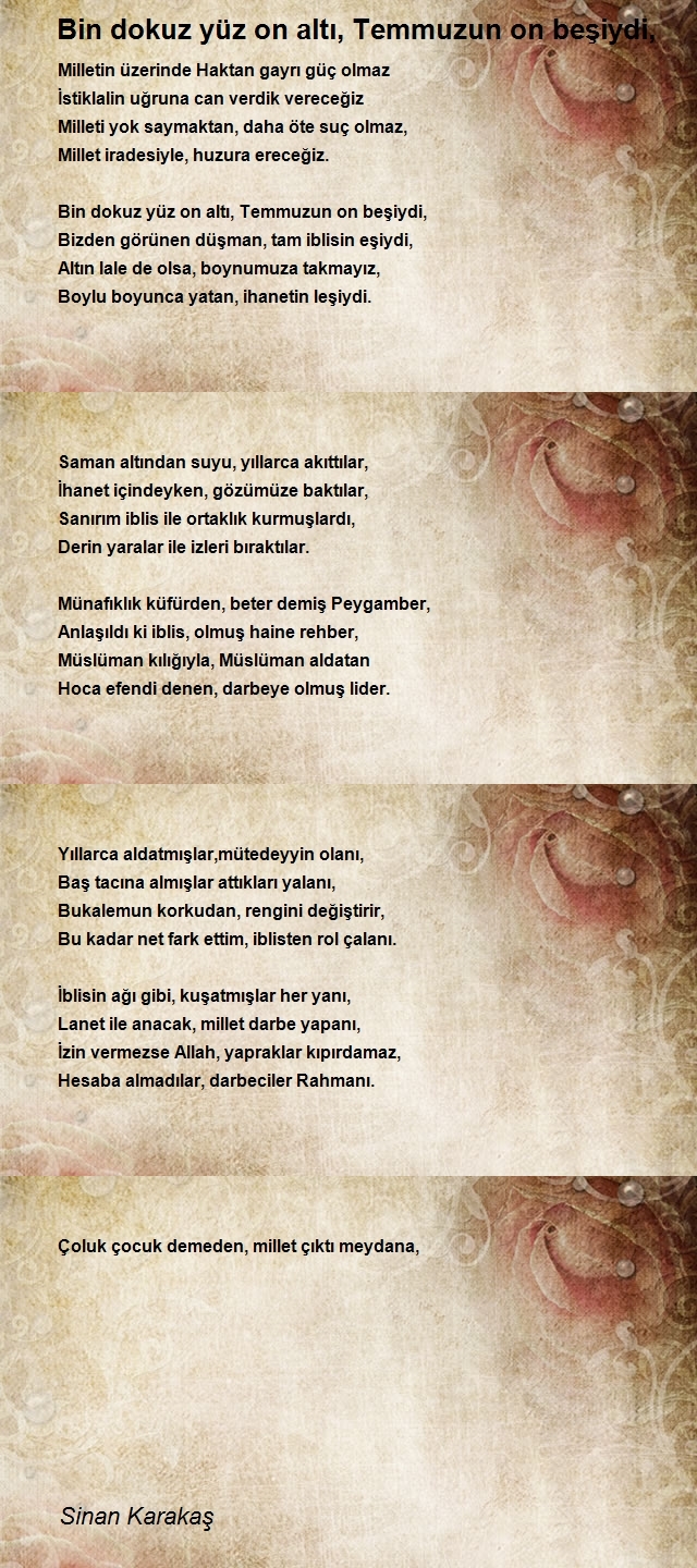 Sinan Karakaş