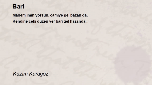 Kazım Karagöz
