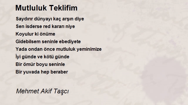 Mehmet Akif Taşcı