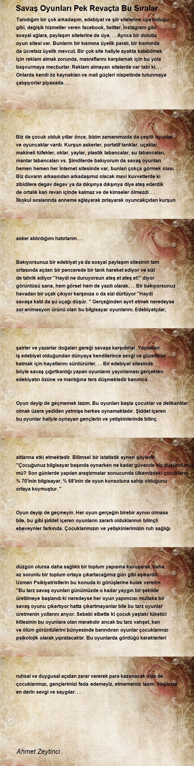 Ahmet Zeytinci