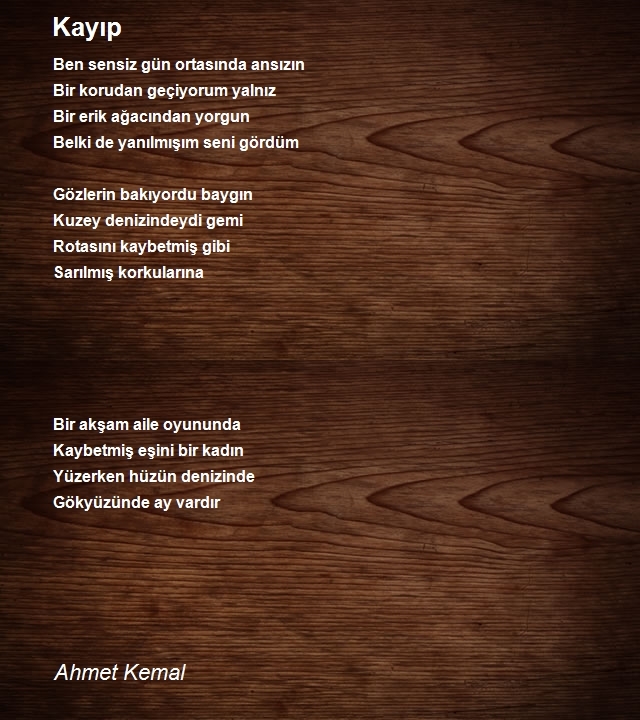 Ahmet Kemal