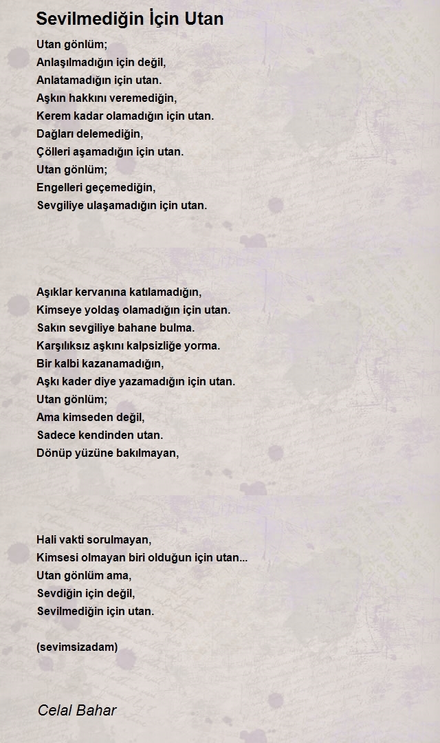 Celal Bahar