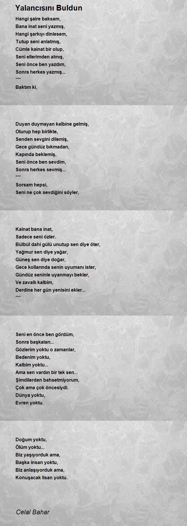Celal Bahar