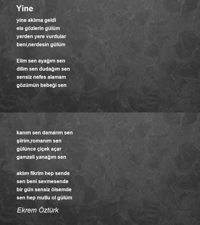 Ekrem Öztürk