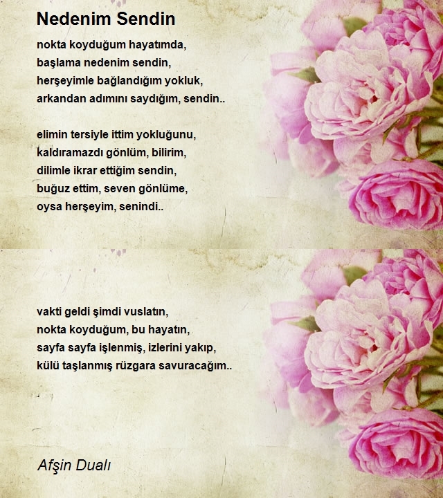 Afşin Dualı