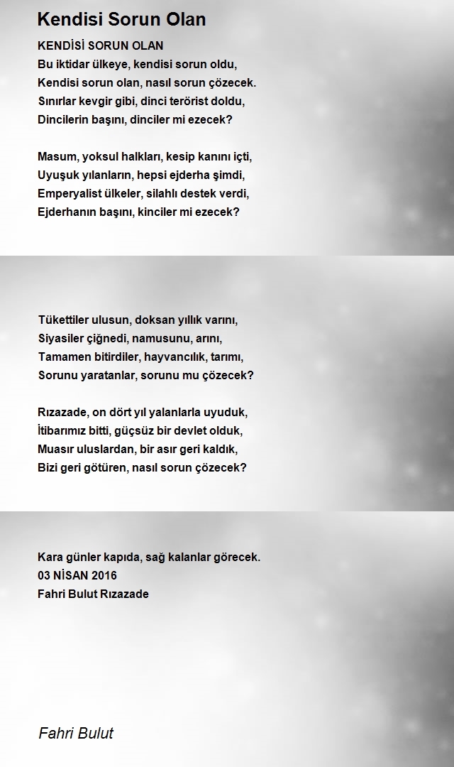 Fahri Bulut