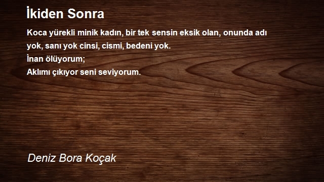 Deniz Bora Koçak