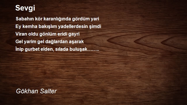 Gökhan Salter