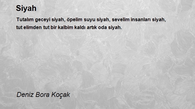 Deniz Bora Koçak