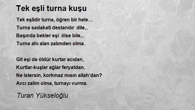 Turan Yükseloğlu