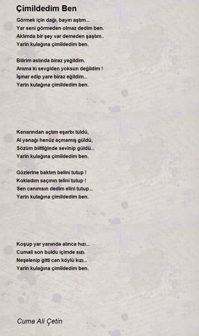 Cuma Ali Çetin