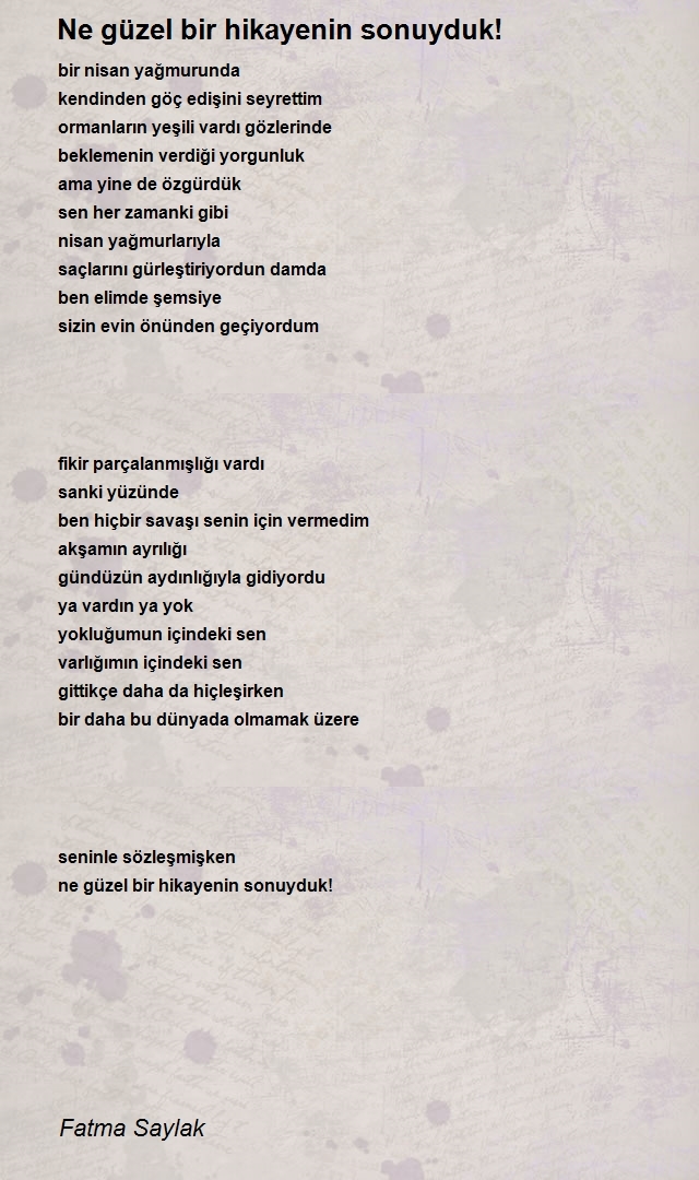 Fatma Saylak