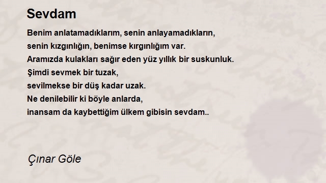 Çınar Göle