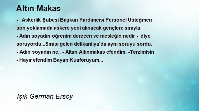 Işık German Ersoy