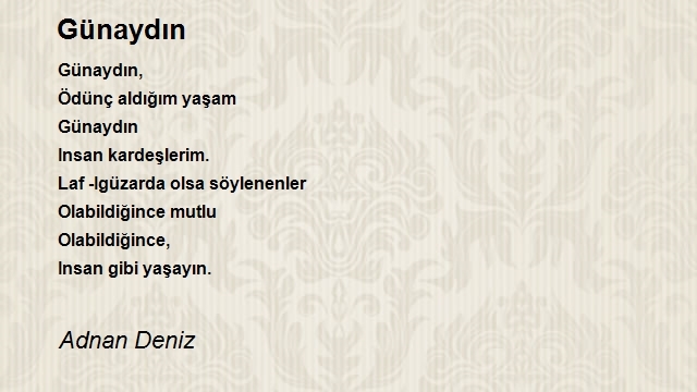 Adnan Deniz