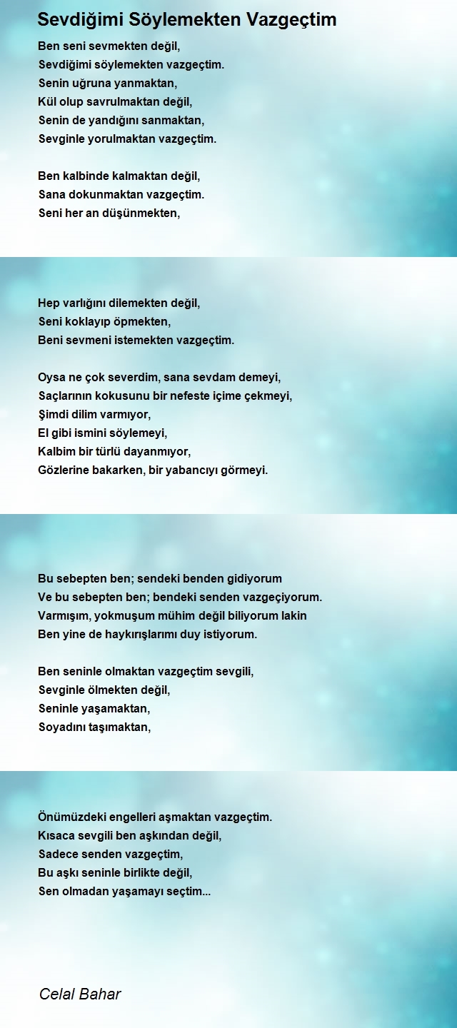 Celal Bahar