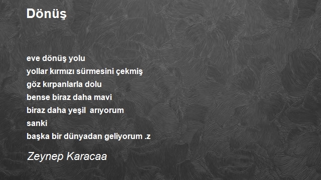 Zeynep Karacaa