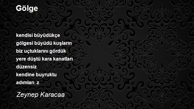 Zeynep Karacaa