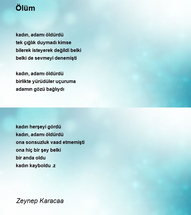 Zeynep Karacaa