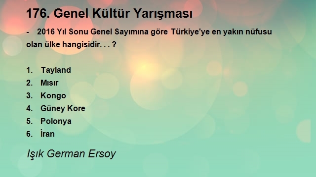 Işık German Ersoy