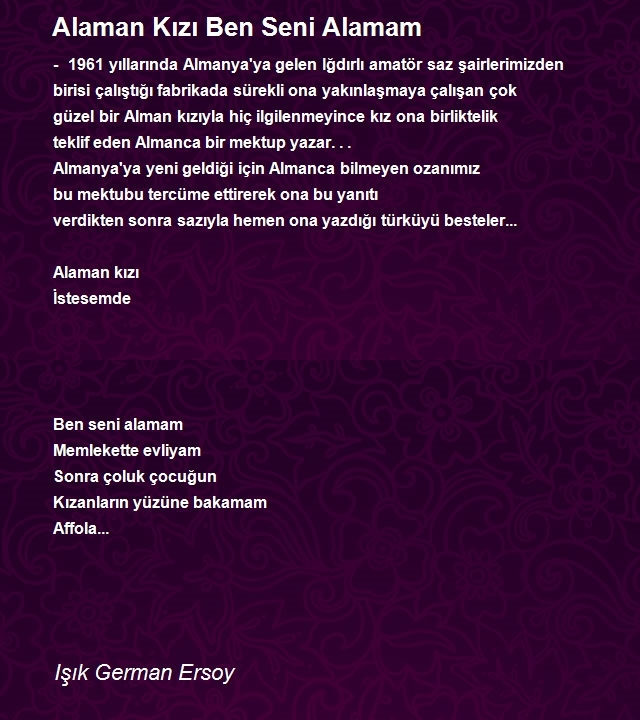 Işık German Ersoy