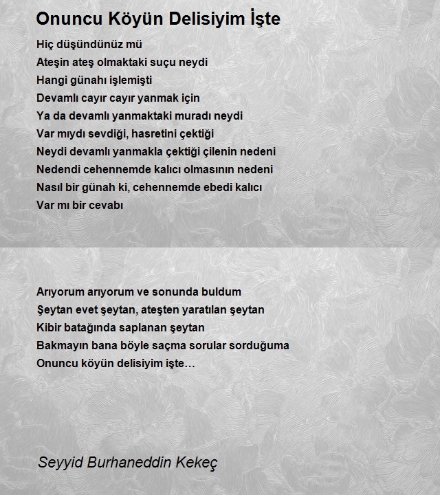 Seyit Burhaneddin Kekeç