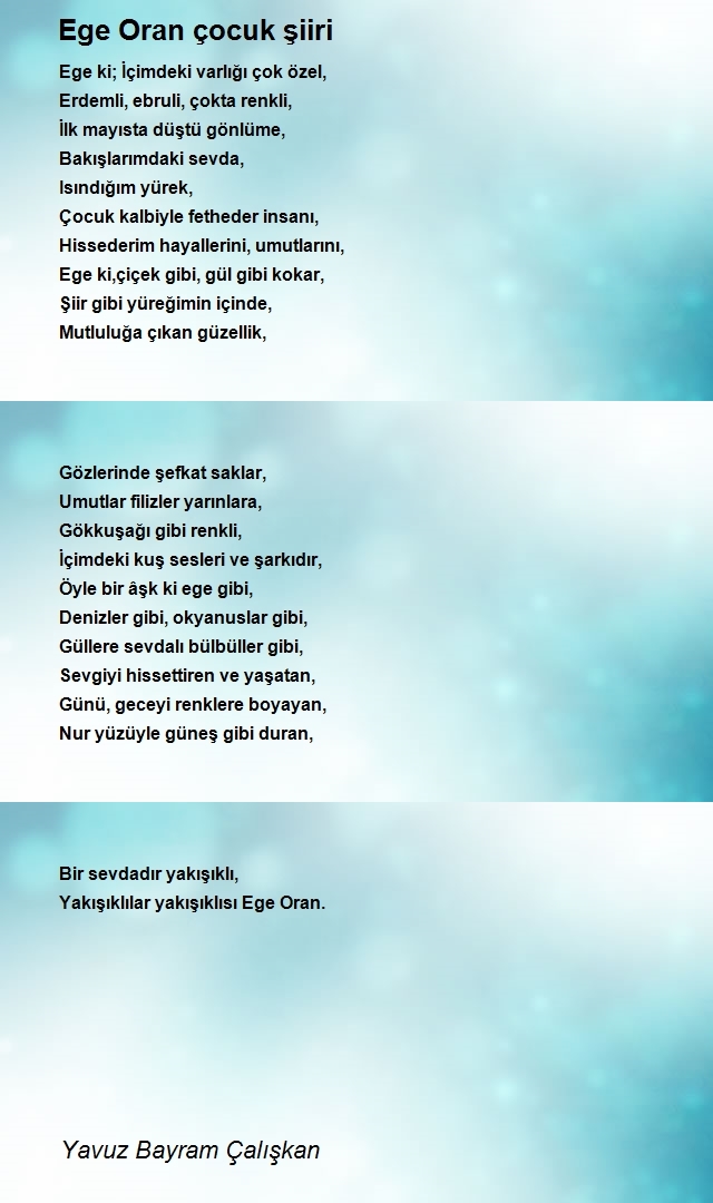 Yavuz Bayram Çalışkan