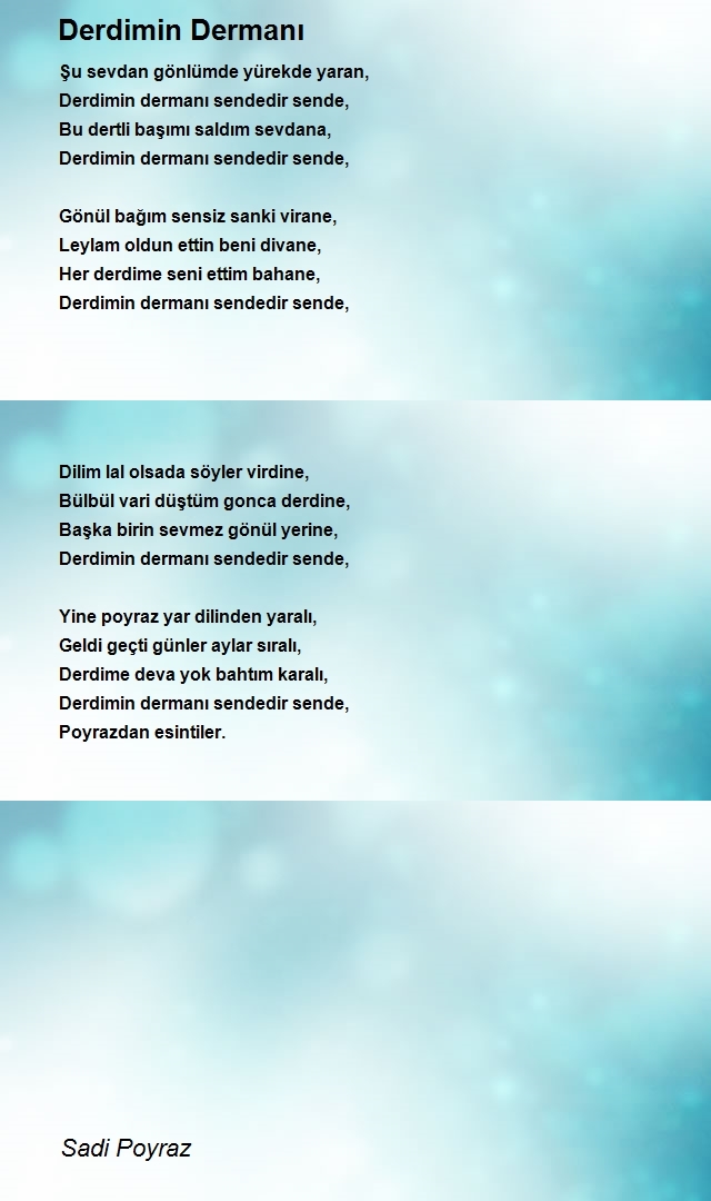 Sadi Poyraz
