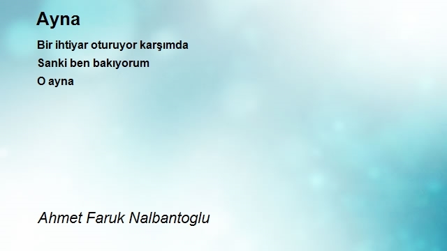 Ahmet Faruk Nalbantoglu