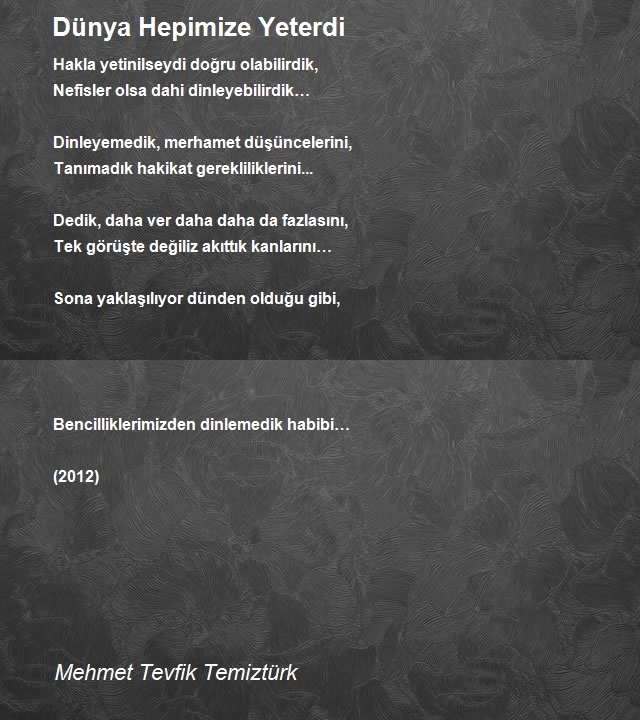 Mehmet Tevfik Temiztürk