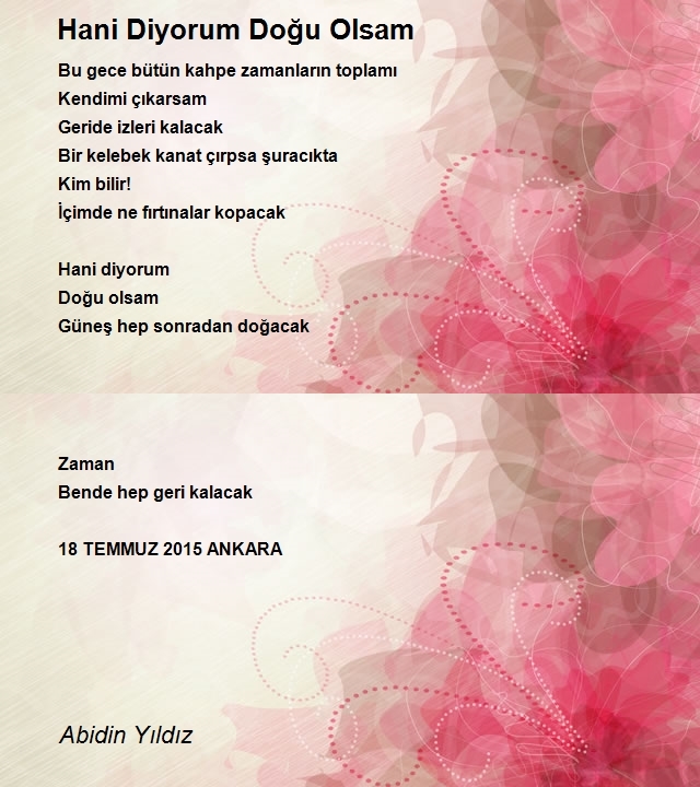 Abidin Yıldız