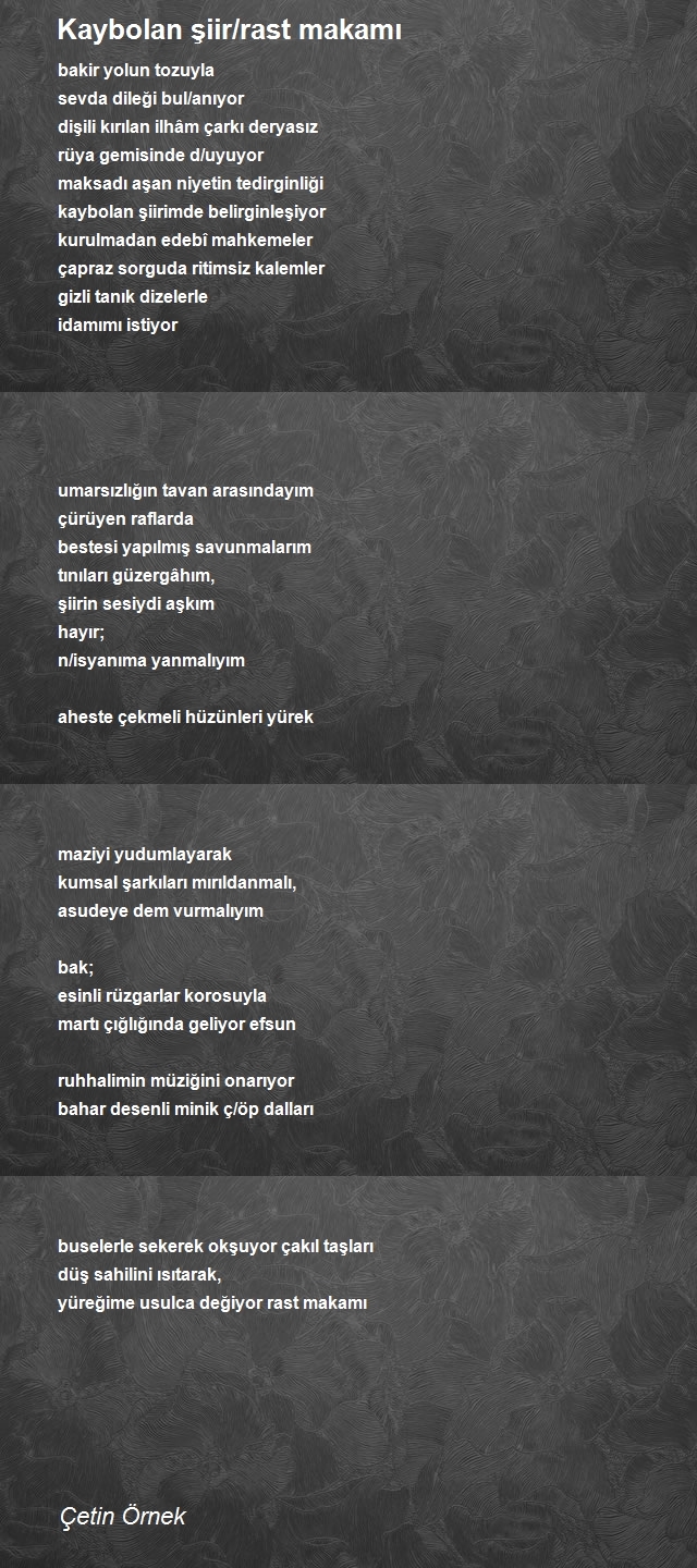 Çetin Örnek