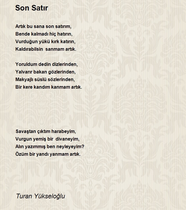 Turan Yükseloğlu