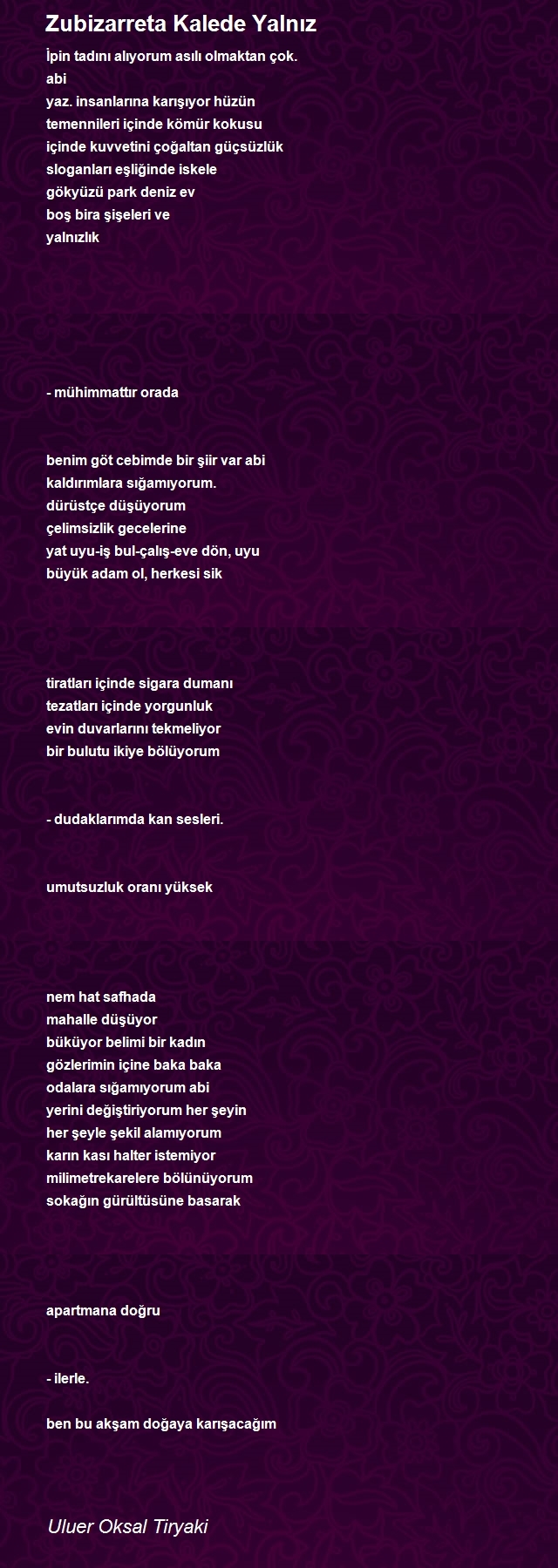 Uluer Oksal Tiryaki
