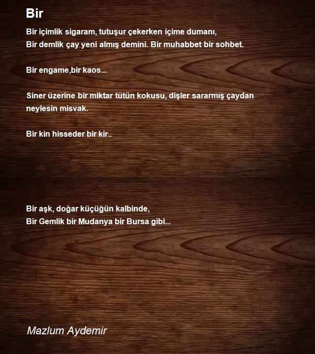 Mazlum Aydemir