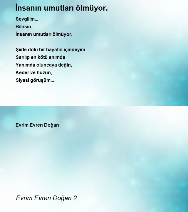 Evrim Evren Doğan 2